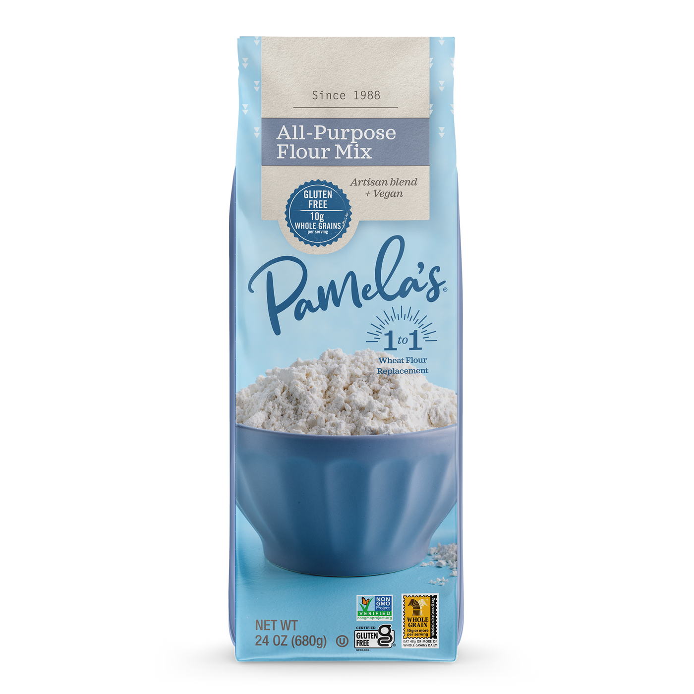 Gluten-Free All-Purpose Flour, 24 oz. – Pamela's Products
