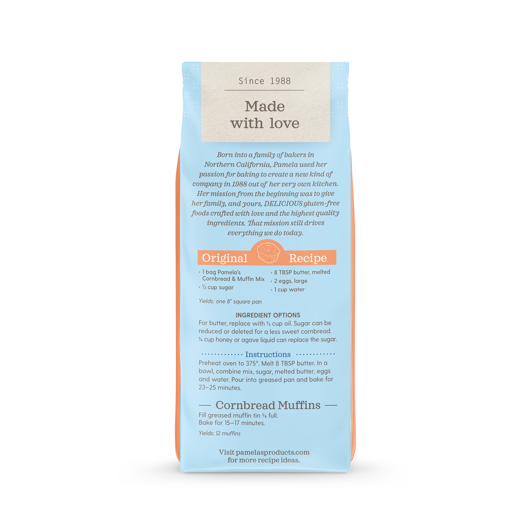 Cornbread and Muffin Mix, 12oz. 6 units per case 12.0 oz