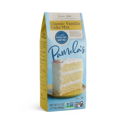 Vanilla Cake Mix, 21 oz.