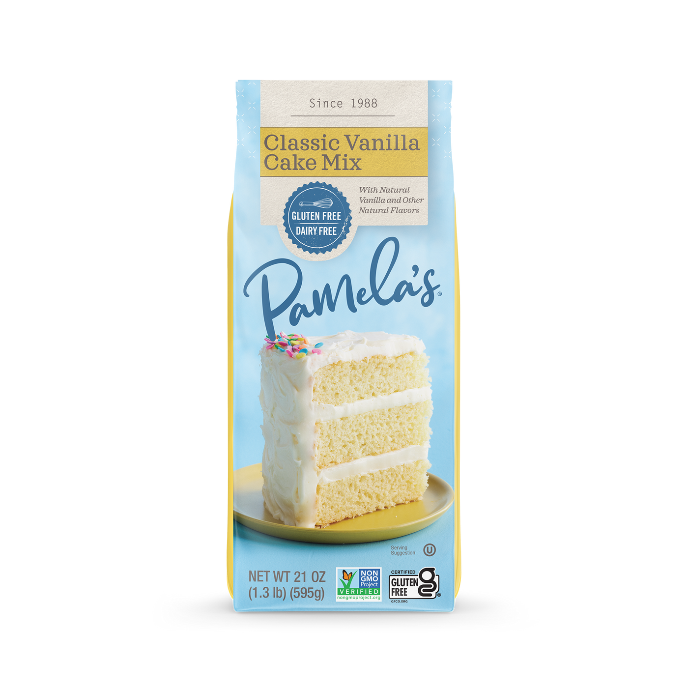 Vanilla Cake Mix, 21 oz.