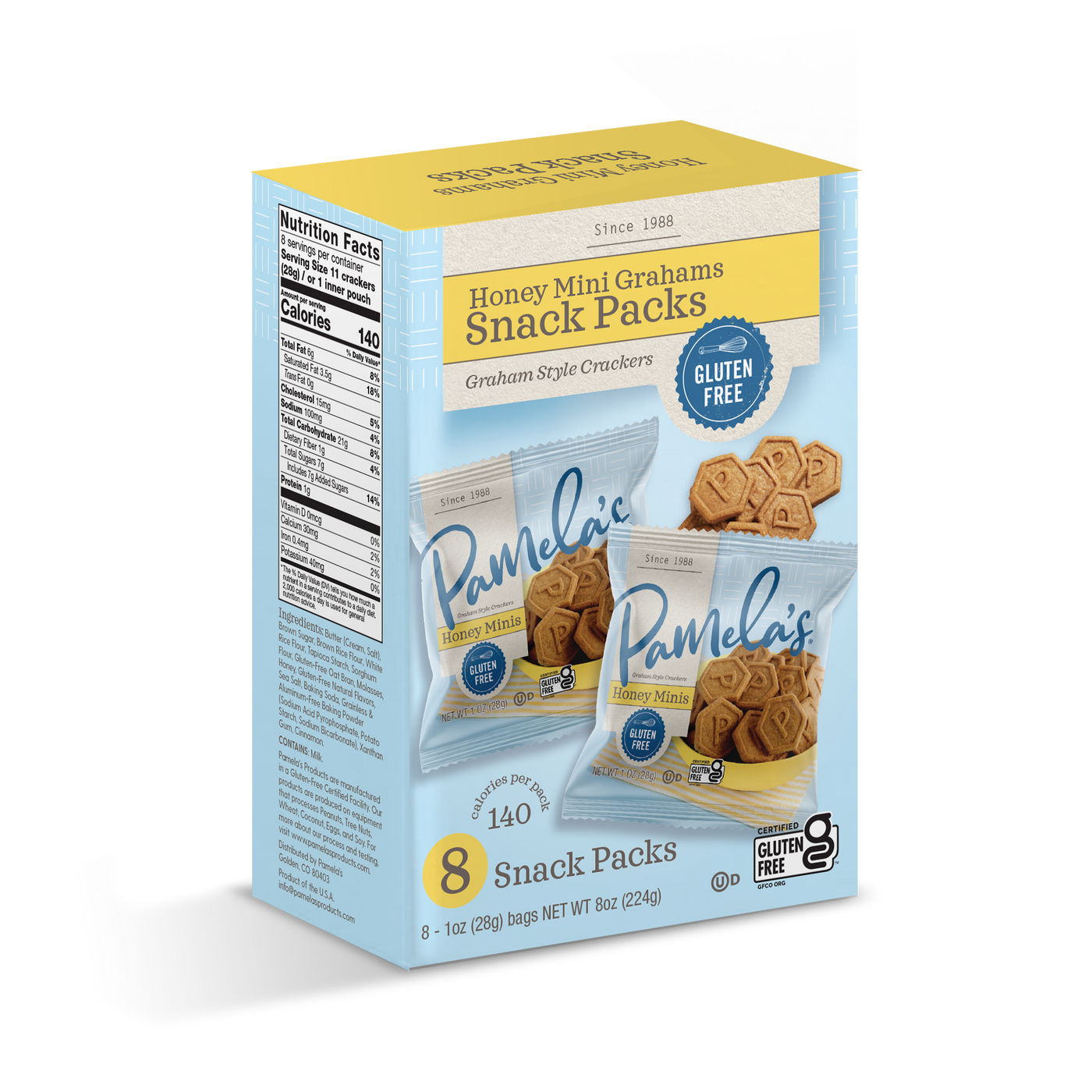 Honey Mini Grahams Snack Pack