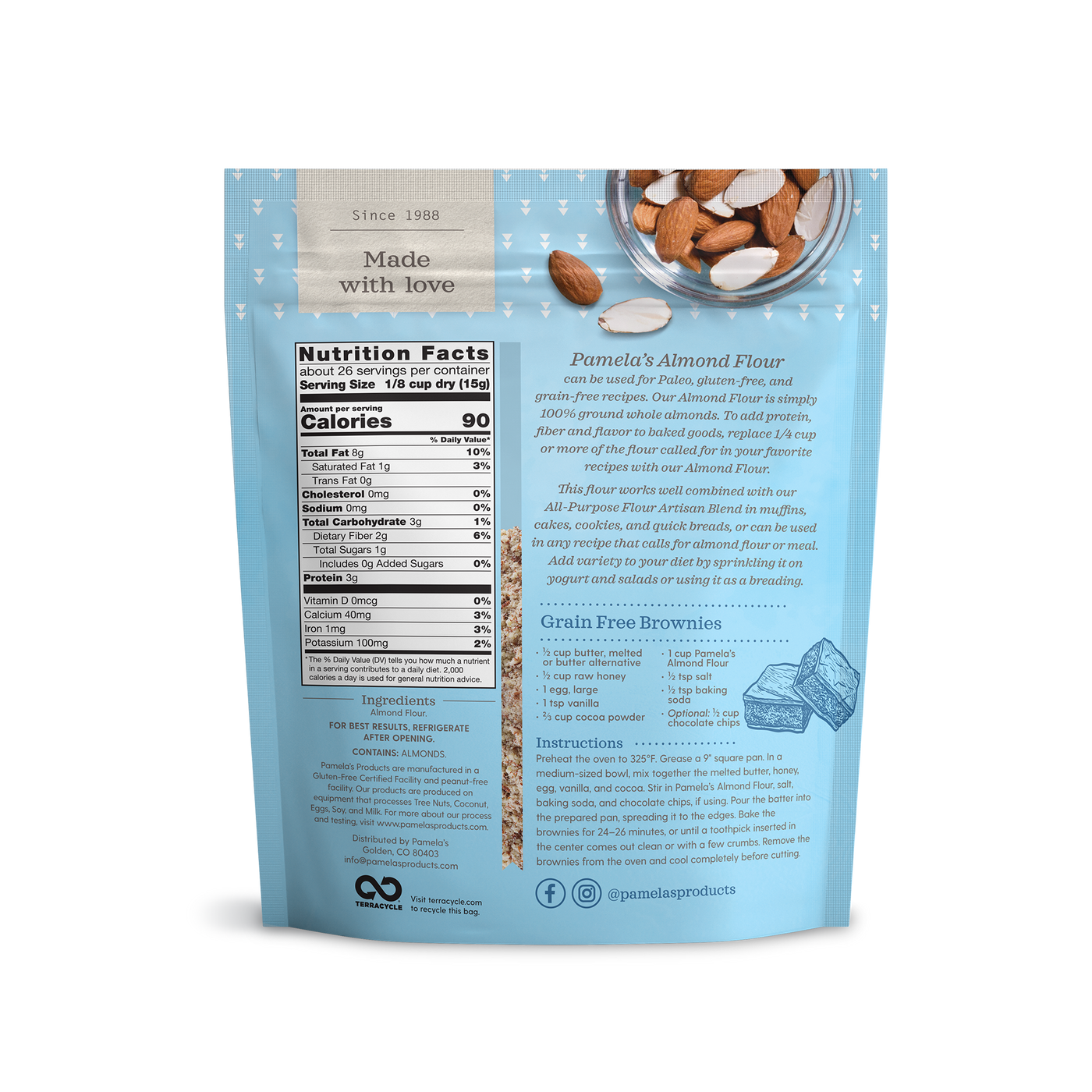 Almond Flour, 14 oz.