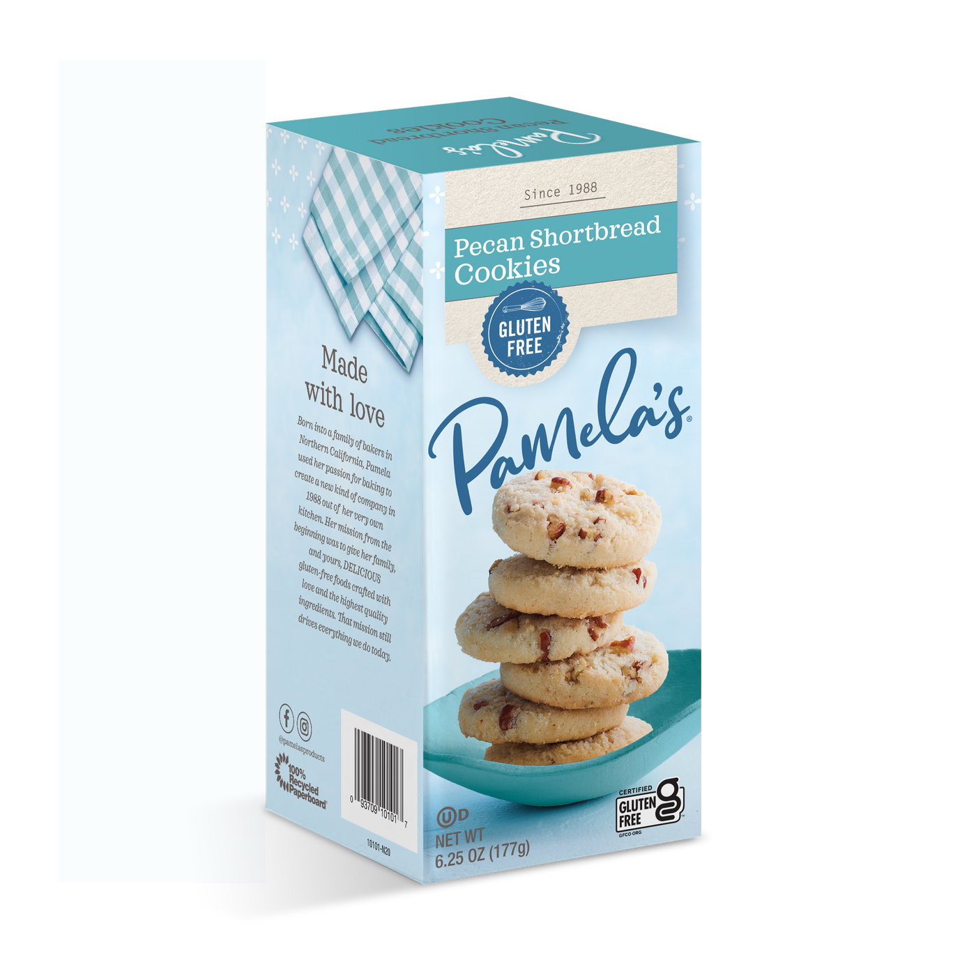 Pecan Shortbread Cookies