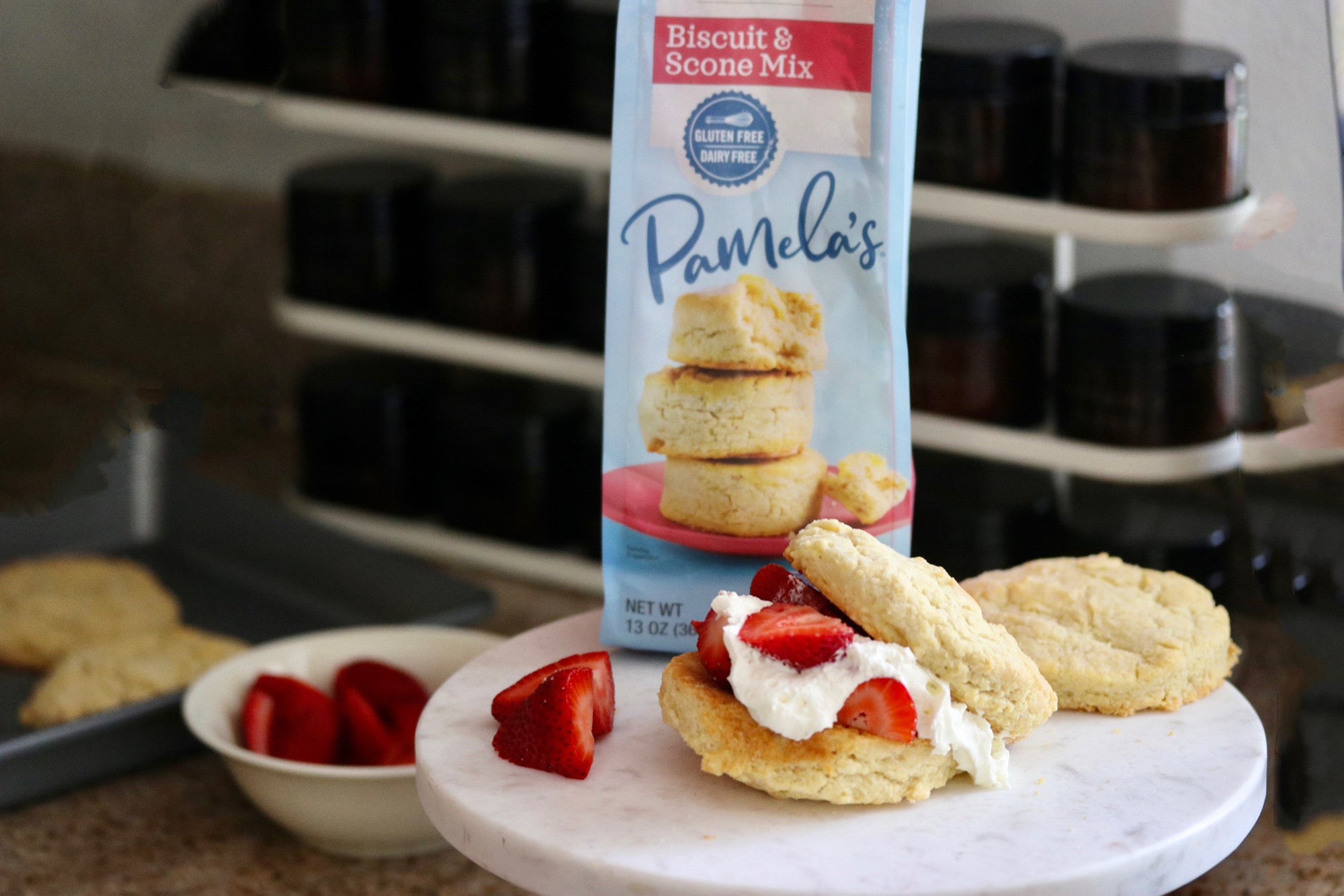 Gluten-Free Biscuit and Scone Mix, 13 oz. – Pamela's Products