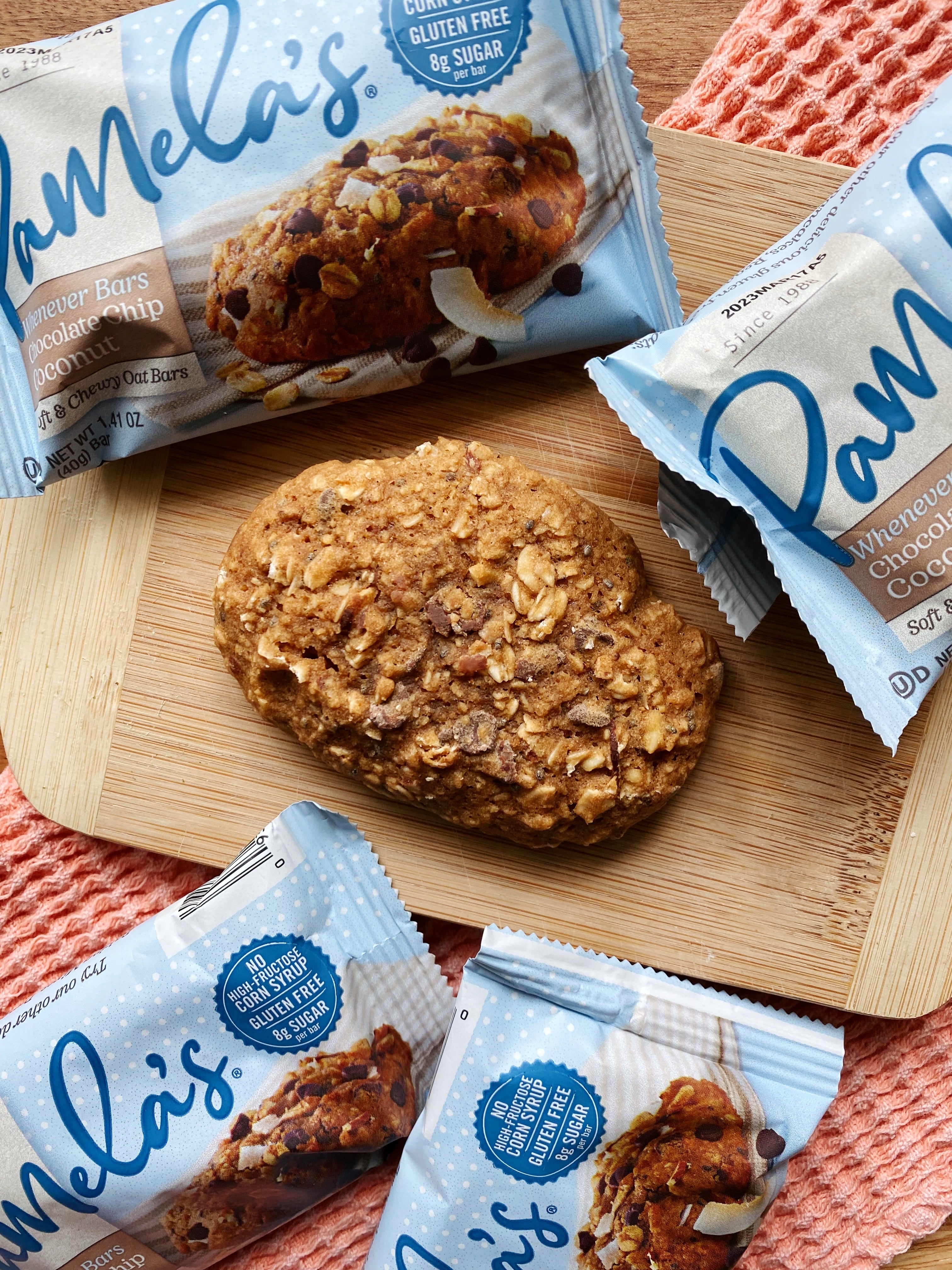 Gluten-Free Chocolate Chip Coconut Whenever Bars – Pamela's Products